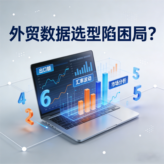 外贸数据选型陷困局？三大痛点拖慢企业出海脚步